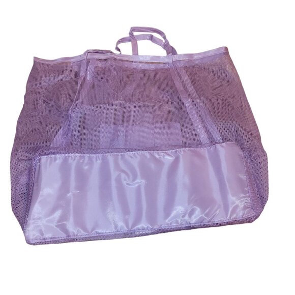 Pusheen Beach Bundle Mesh Tote Sun Visor Sand Coaster Pink Purple - Picture 2 of 14